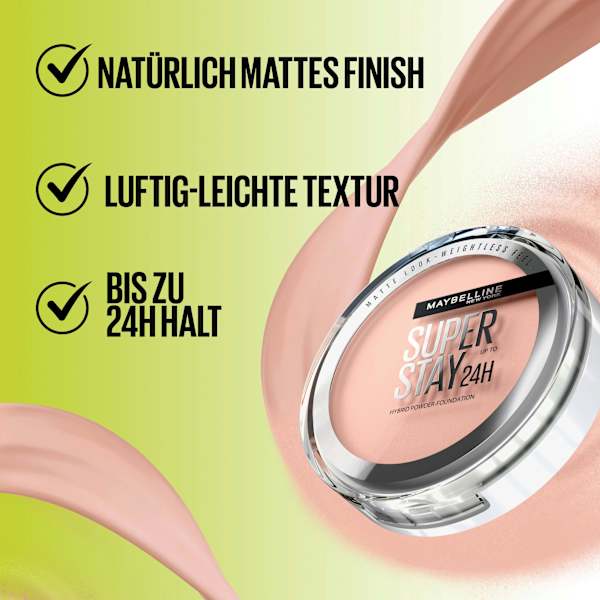 Foundation Puder 24H Super Stay 30 Hybrides MAYBELLINE NEW YORK