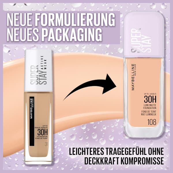 Foundation Super Stay Lumi Matte 90 MAYBELLINE NEW YORK