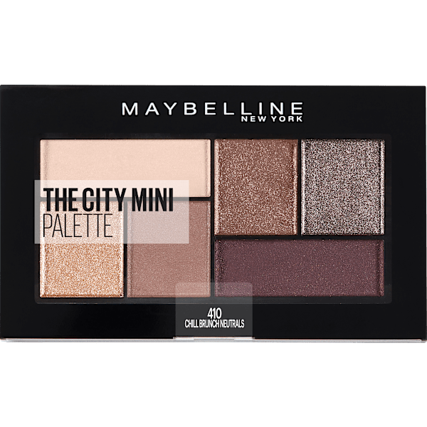 Lidschatten Palette Mini The City 410 Chill Brunch Neutrals MAYBELLINE NEW YORK
