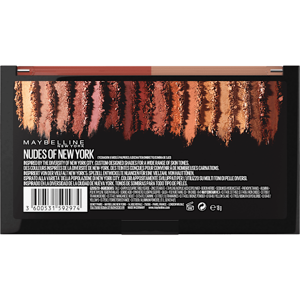 Lidschatten Palette Nudes Of New York MAYBELLINE NEW YORK
