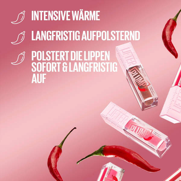 Lipgloss Lifter Plump 001 Blush Blaze MAYBELLINE NEW YORK