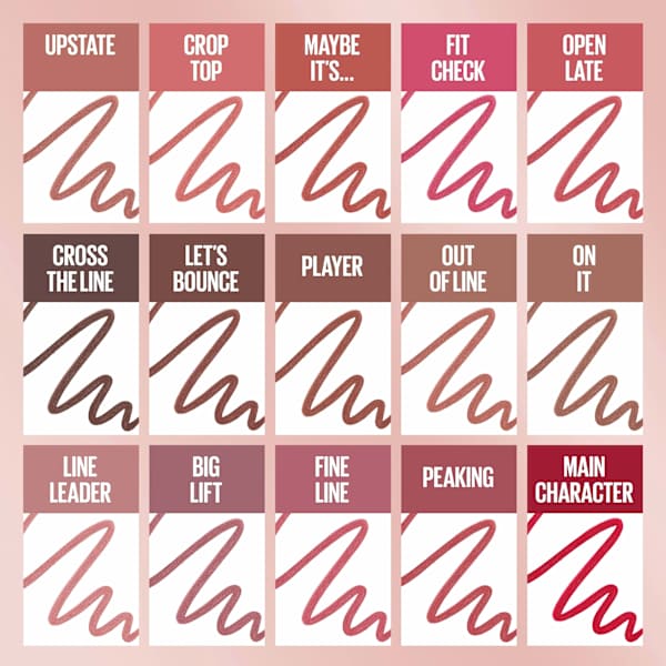 Lipliner Lifter Liner 001 Cross The Line MAYBELLINE NEW YORK