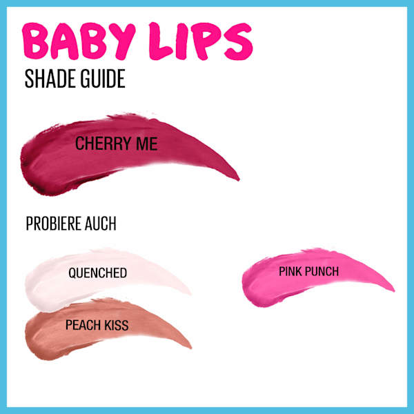 Lippenbalsam Babylips Cherry Me LSF 20 MAYBELLINE NEW YORK