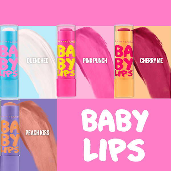 Lippenbalsam Babylips Peach Kiss LSF 20 MAYBELLINE NEW YORK