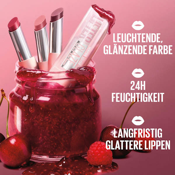Lippenbalsam Lifter Glaze Oil Balm 013 Raspberry Preserve MAYBELLINE NEW YORK