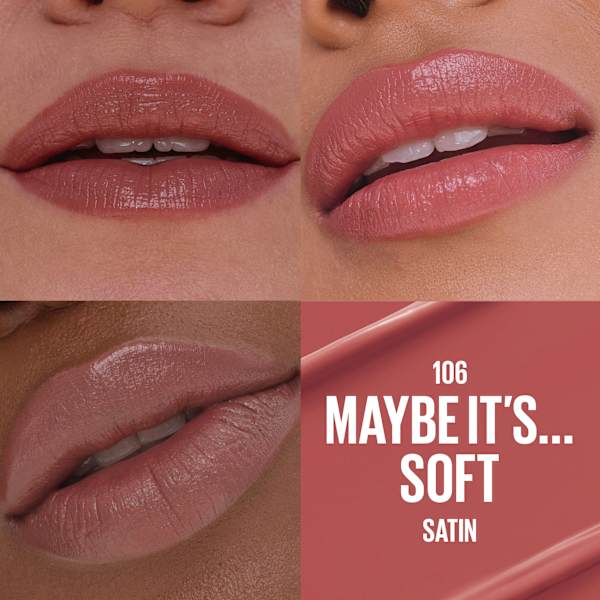 Lippenstift Serum 106 Maybe It's Soft MAYBELLINE NEW YORK