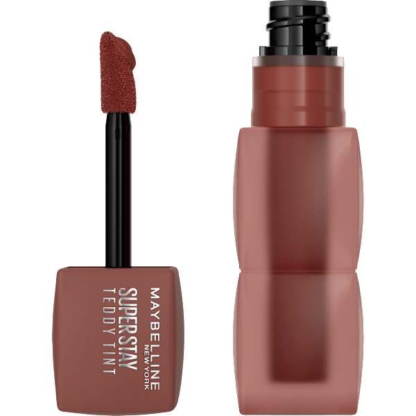 Lippenstift Super Stay Teddy Tint 20 Mascara Tear MAYBELLINE NEW YORK