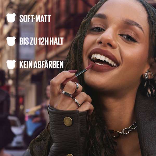 Lippenstift Super Stay Teddy Tint 35 July Forever MAYBELLINE NEW YORK
