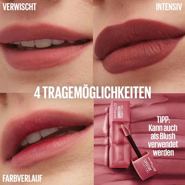 Lippenstift Super Stay Teddy Tint 35 July Forever MAYBELLINE NEW YORK