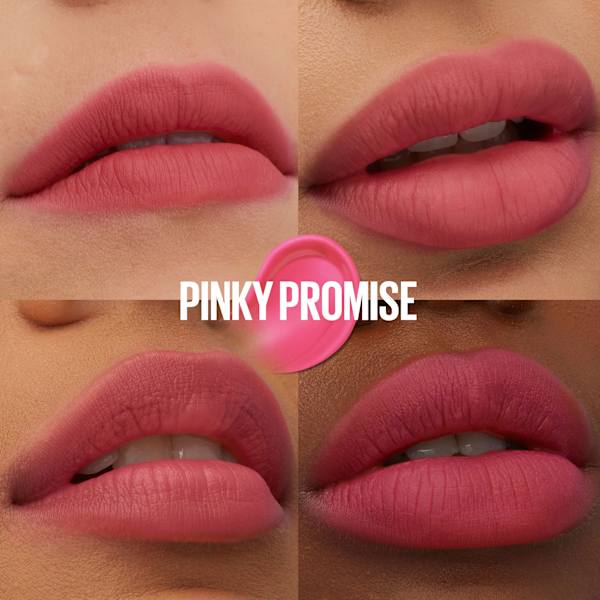 Lippenstift Super Stay Teddy Tint 45 Pinky Promise MAYBELLINE NEW YORK