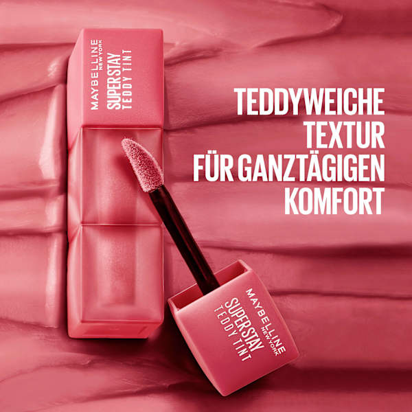 Lippenstift Super Stay Teddy Tint 50 Wild at Heart MAYBELLINE NEW YORK