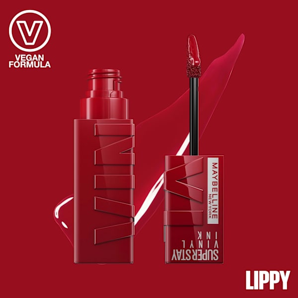 Lippenstift Super Stay Vinyl Ink 10 Lippy MAYBELLINE NEW YORK