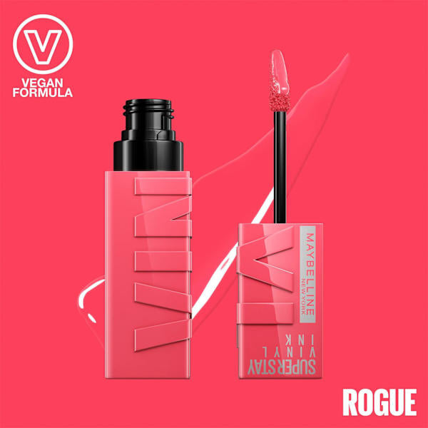 Lippenstift Super Stay Vinyl Ink Pink 145 Mashup Rogue MAYBELLINE NEW YORK