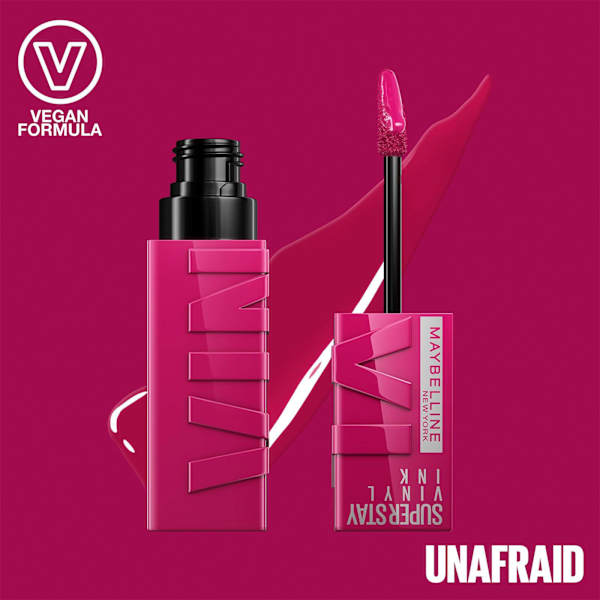 Lippenstift Super Stay Vinyl Ink Pink 170 Mashup Unafraid MAYBELLINE NEW YORK