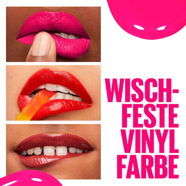 Lippenstift Super Stay Vinyl Ink Pink 170 Mashup Unafraid MAYBELLINE NEW YORK