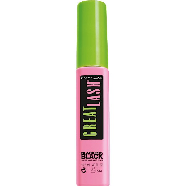 Mascara Great Lash Blackest Black MAYBELLINE NEW YORK