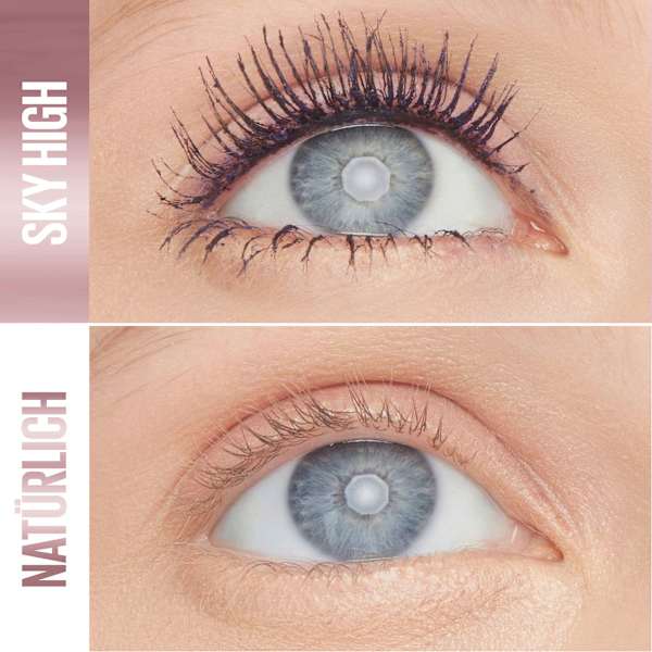 Mascara Lash Sensational Sky High Plum Twilight, dunkelviolett MAYBELLINE NEW YORK