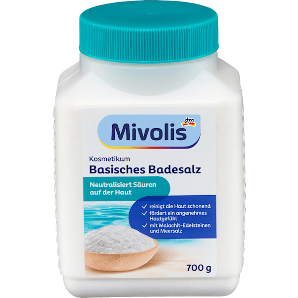 Basisches Badesalz Mivolis