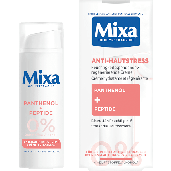 Feuchtigkeitcreme Anti-Hautstress Mixa