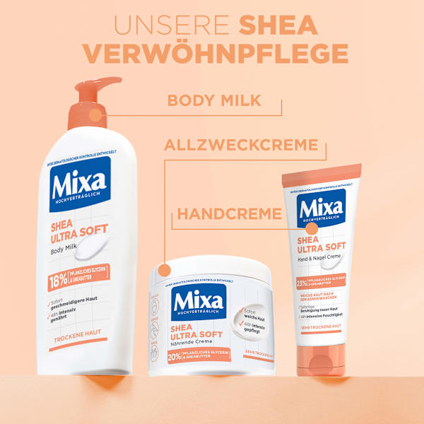 Körpermilch Shea Ultra Soft Mixa