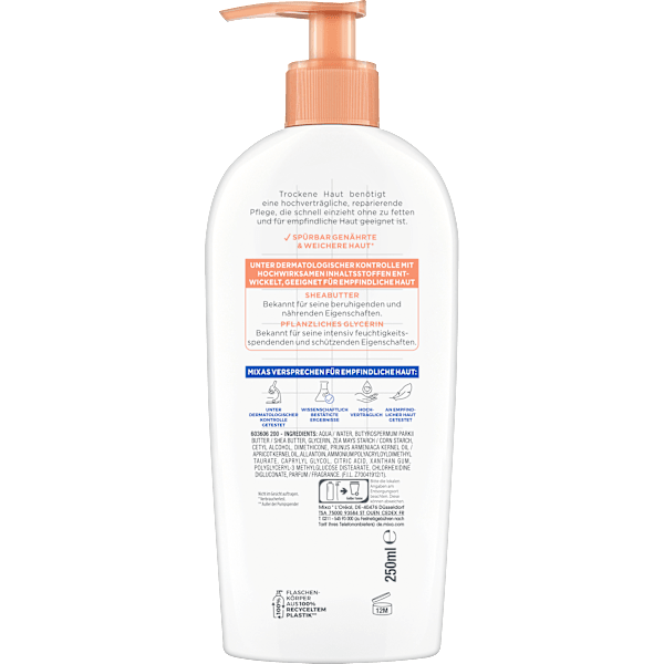 Körpermilch Shea Ultra Soft Mixa