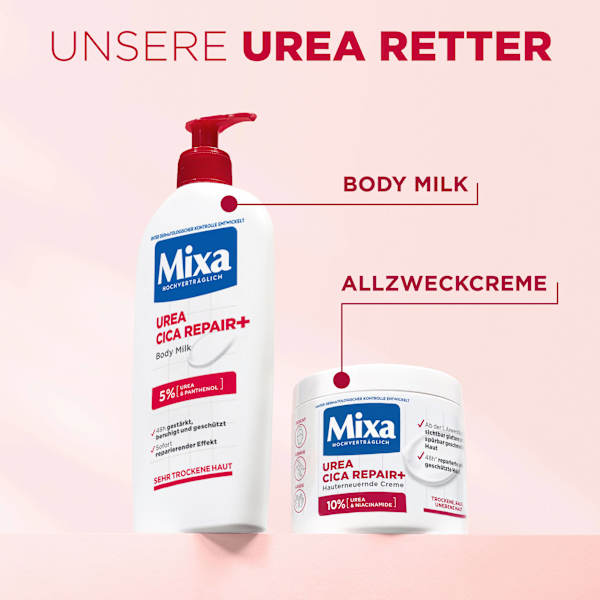 Körpermilch Urea Cica Repair Mixa
