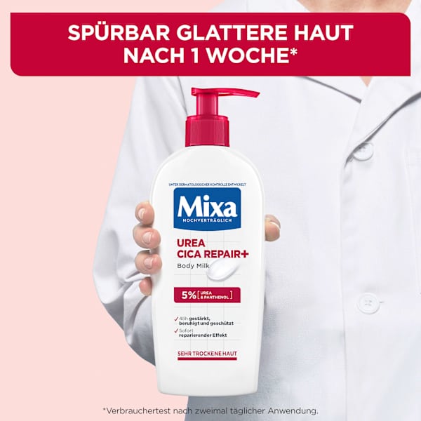 Körpermilch Urea Cica Repair Mixa