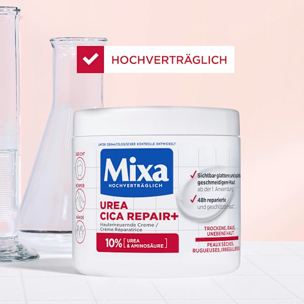 Pflegecreme 10% Urea Cica Repair Mixa
