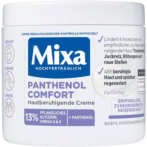 Pflegecreme Panthenol Comfort Mixa