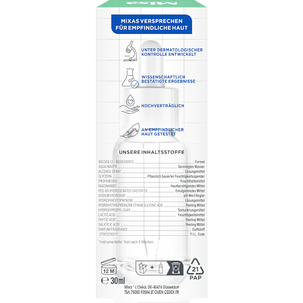 Serum Anti-Unreinheiten, Niacinamide Mixa