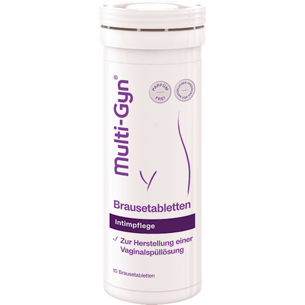 Brausetabletten zur Vaginalspüllösung Multi-Gyn
