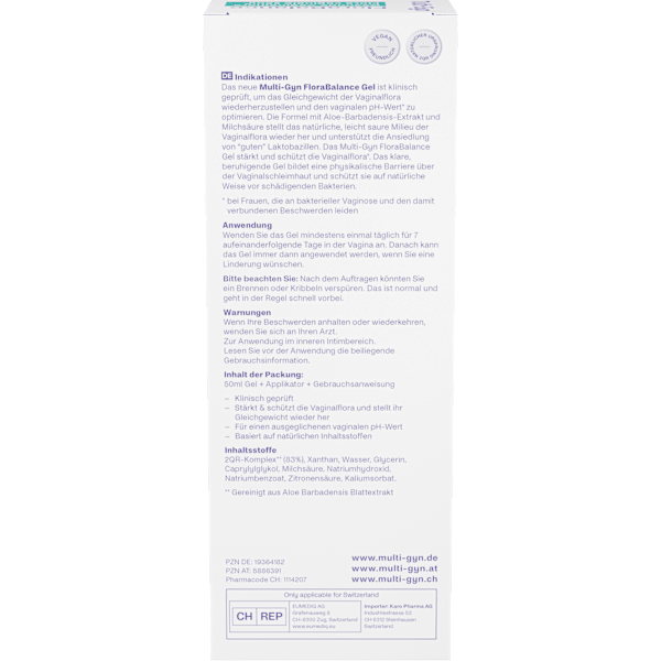 FloraBalance Vaginalgel gesunde Vaginalflora Multi-Gyn