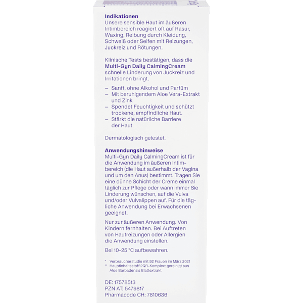 Intimpflege Calming Cream Multi-Gyn