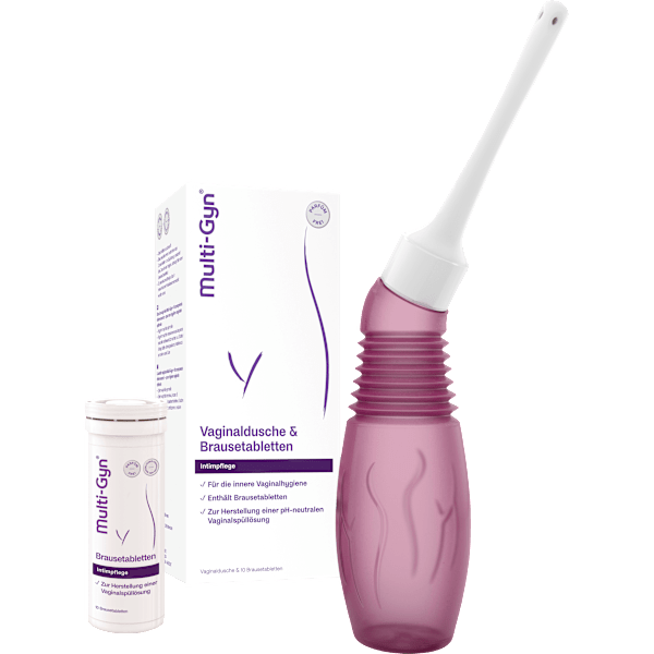 Vaginaldusche + Brausetabletten 1St Multi-Gyn