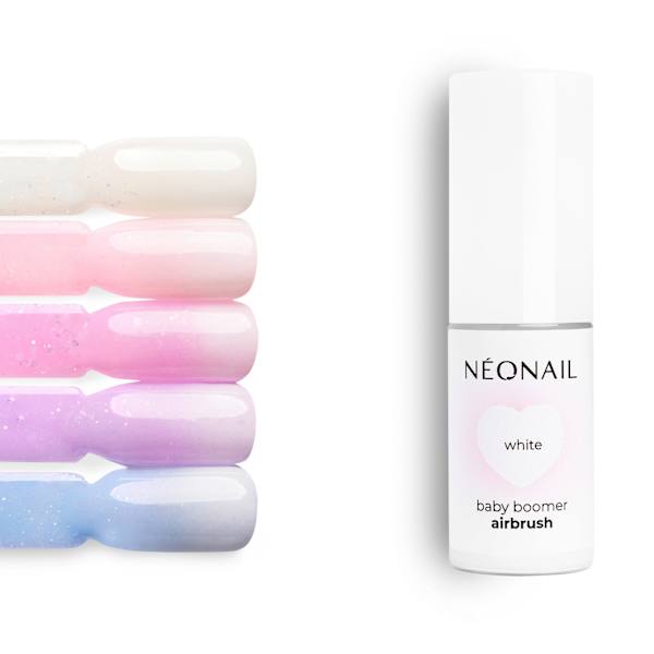 Airbrush Baby Boomer White NÉONAIL