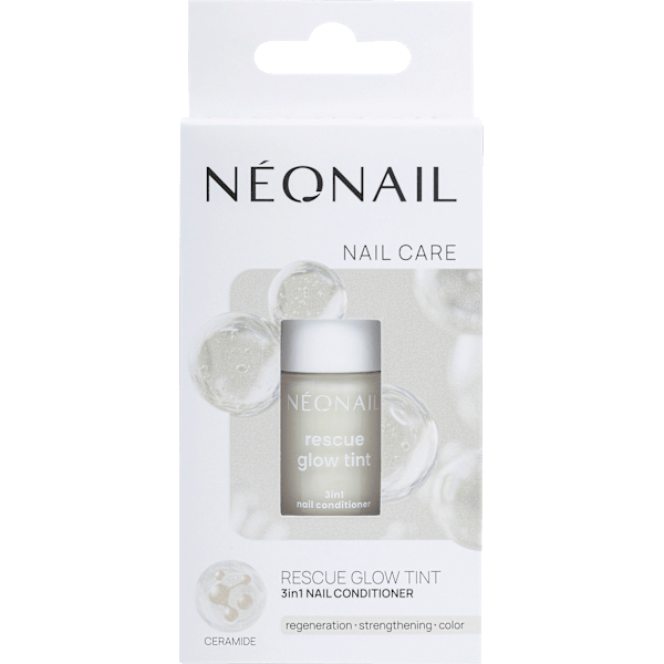 Nagelpflege Rescue Glow Tint​, 3in1 Nail Conditioner​, Milky White​ NÉONAIL