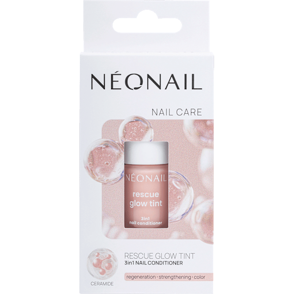 Nagelpflege Rescue Glow Tint​, 3in1 Nail Conditioner Peachy Nude NÉONAIL