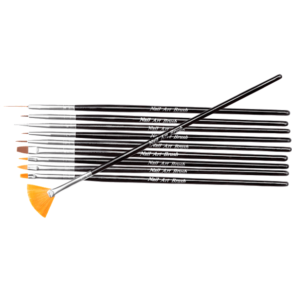 Pinselset synthetisch 10tlg NÉONAIL
