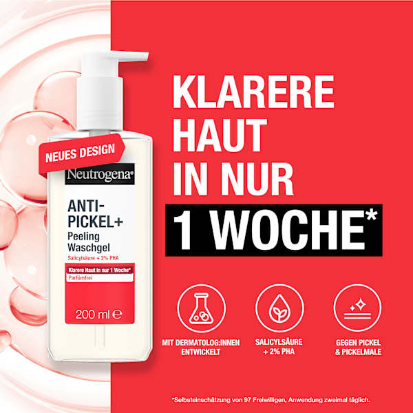 Anti Pickel Peeling Cleanser AHA/PHA/BHA Neutrogena