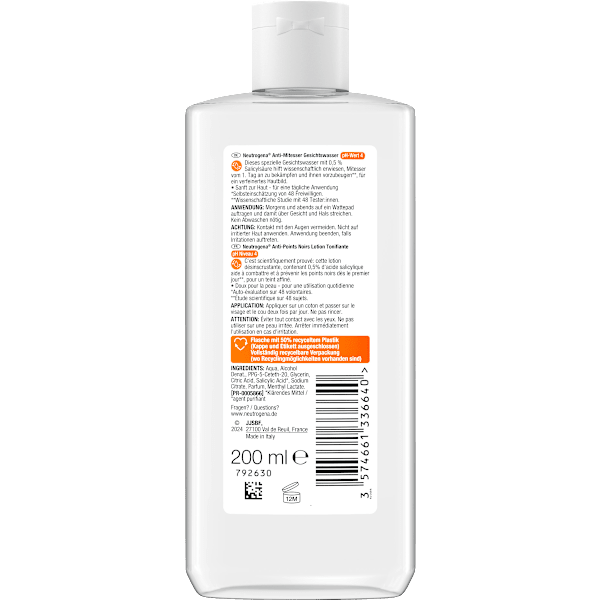 Gesichtswasser Anti-Mitesser Neutrogena