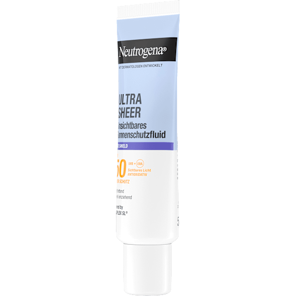 Sonnenfluid Gesicht, ultra sheer age shield, LSF 50 Neutrogena
