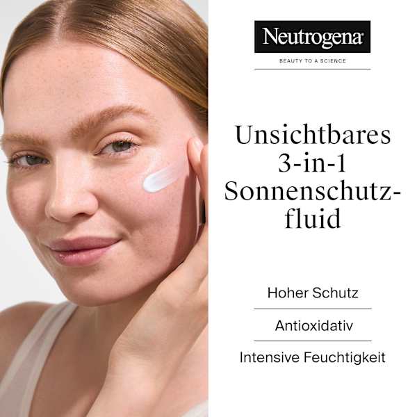 Sonnenfluid Gesicht, ultra sheer feuchtigkeitsspendend, LSF 50 Neutrogena