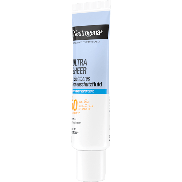 Sonnenfluid Gesicht, ultra sheer feuchtigkeitsspendend, LSF 50 Neutrogena