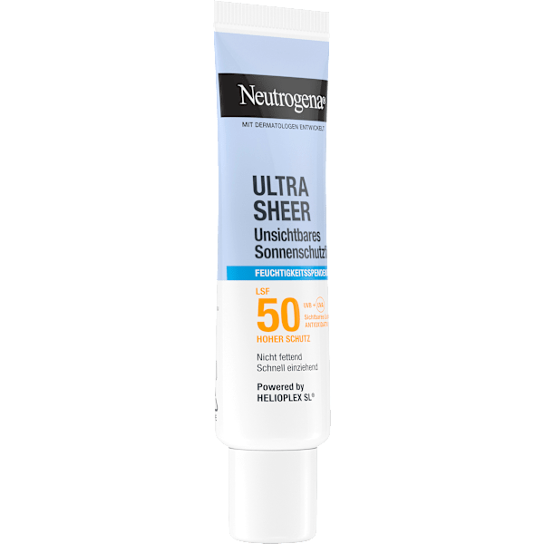 Sonnenfluid Gesicht, ultra sheer feuchtigkeitsspendend, LSF 50 Neutrogena