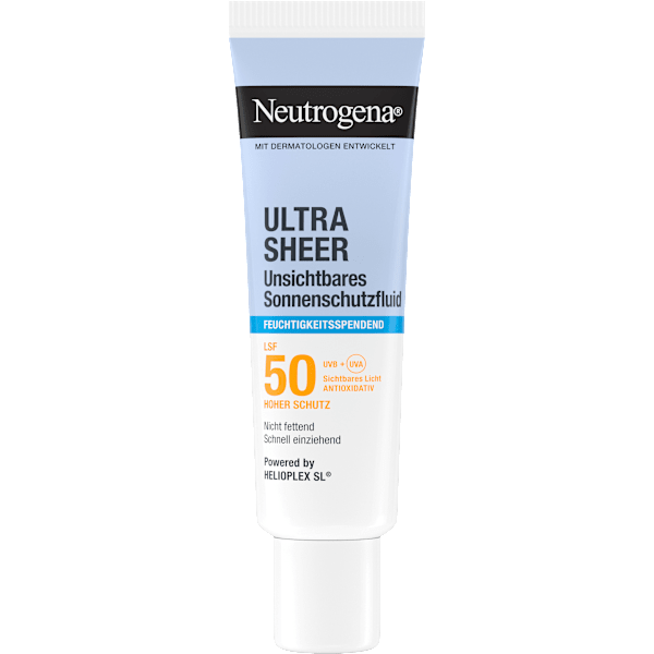 Sonnenfluid Gesicht, ultra sheer feuchtigkeitsspendend, LSF 50 Neutrogena