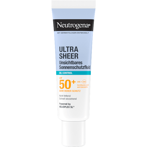 Sonnenfluid Gesicht, ultra sheer oil control, LSF 50+ Neutrogena
