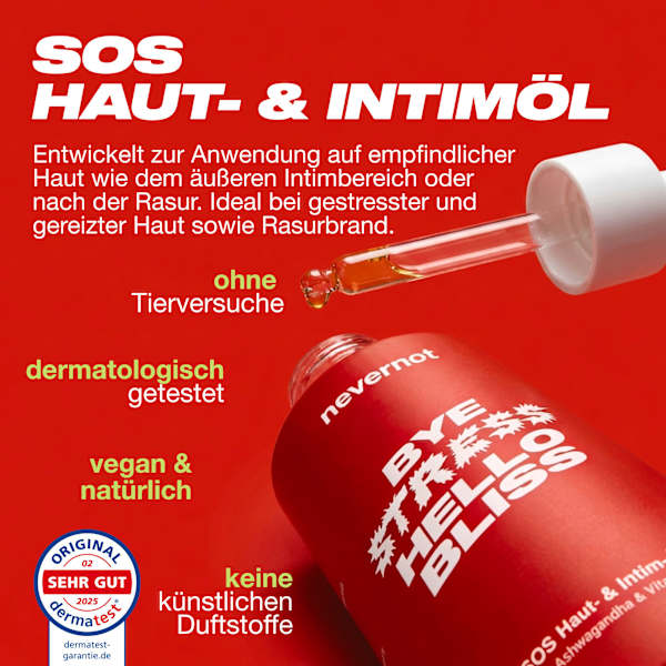 Körperöl SOS Skin Oil nevernot