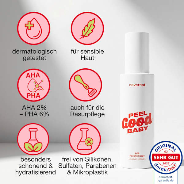 Peeling Spray, Peel Good Baby nevernot