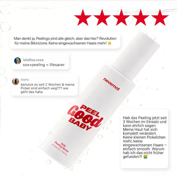 Peeling Spray, Peel Good Baby nevernot