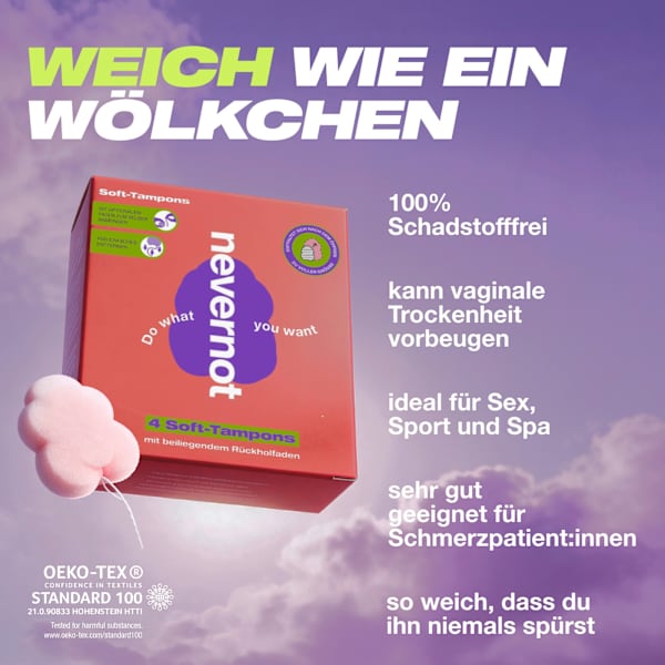 Soft-Tampons nevernot